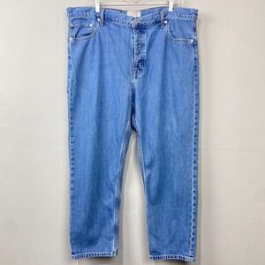 Everlane Classic Blue Cropped Jeans